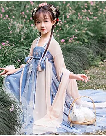 Fairy Hanfu Dresses - Retro Elegance for Kids