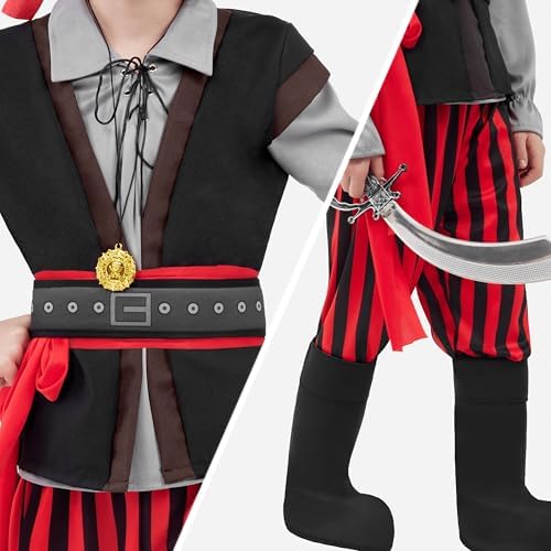 Spooktacular Boys Pirate Costume Accessories for Halloween