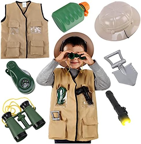 Junior Safari Explorer Costume Kit for Kids Ages 37