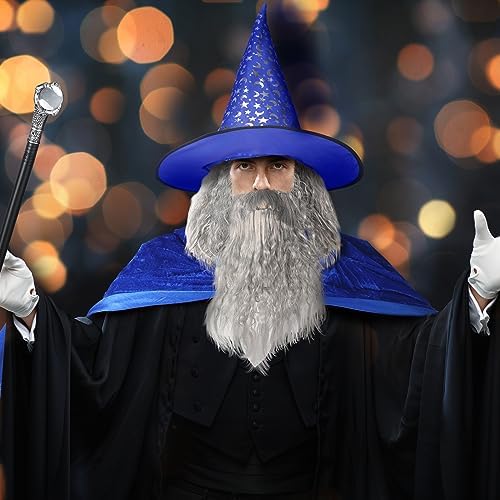 Hicarer Halloween Wizard Costume Set for Adults