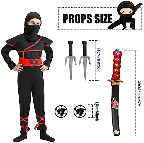 Ninja Pirates Boys Costume Set
