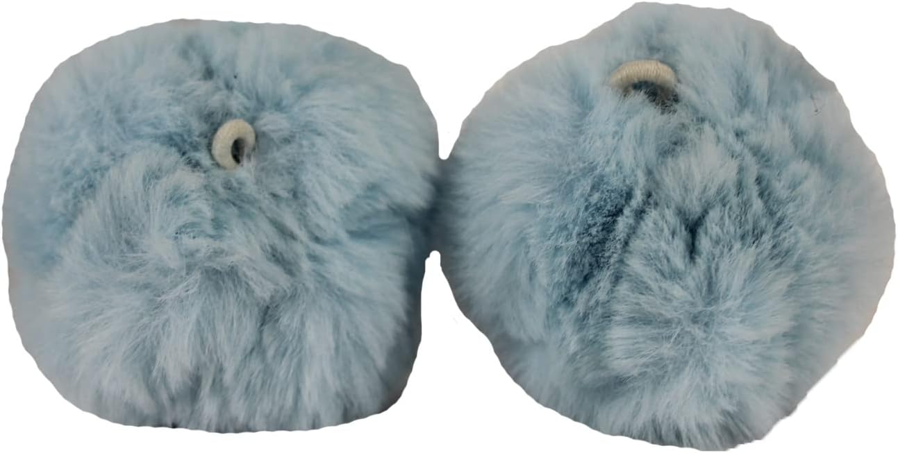 MDXONE 2 Small Soft Pompoms with Elastics