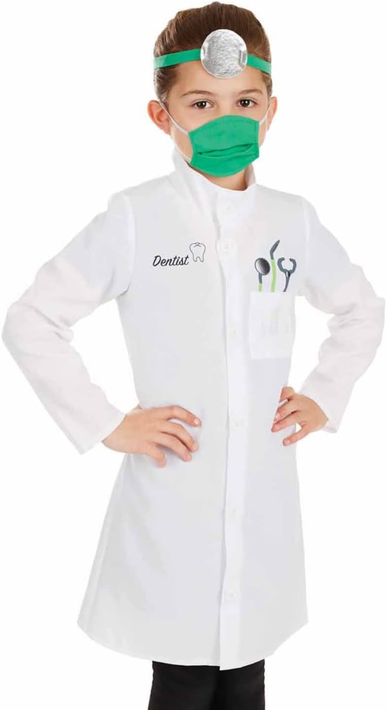 Kids Fun Dentist Costume Set Role-Playing