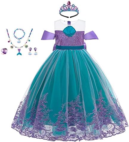 Mermaid Princess Costume Set for Girls