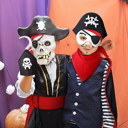 Bencailor Pirate Costume 6 Pcs Kids Boy Costume