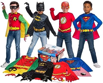 Rubies Childs DC Comics Dress Up Trunk Costume Set 21-Piece