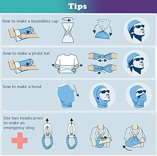 Sidasion UV-Protecting Neck Gaiter Mask for Men Women