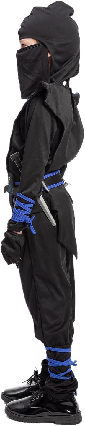 Jazgrom Kids Ninja Costume for Boys Halloween