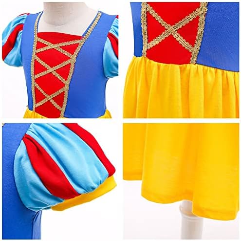 MYRISAM Princess Party Dress up Costumes for Girls Fluffy Sleeves Unique Design