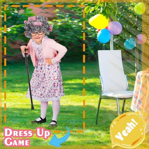 Cosweet Old Lady Costume for Girls