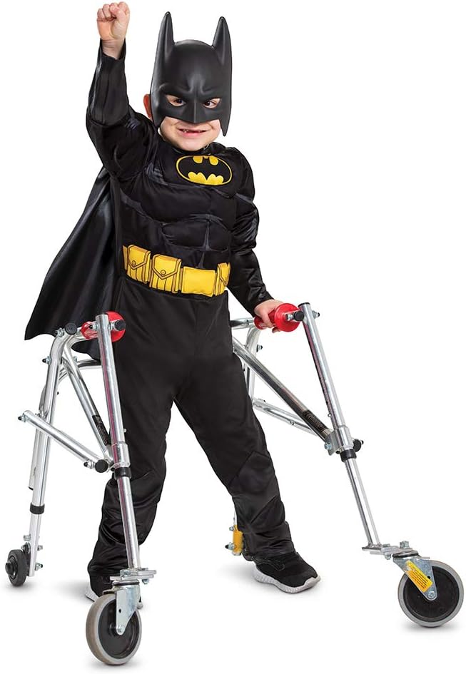 Batman Dark Knight Adaptive costume for boys inclusive and stylish