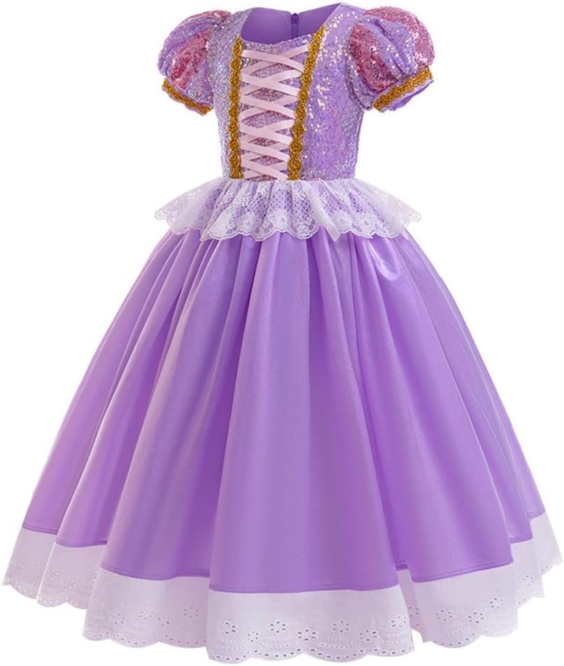 REXREII Sofia Princess Costume for Girls 10-11T