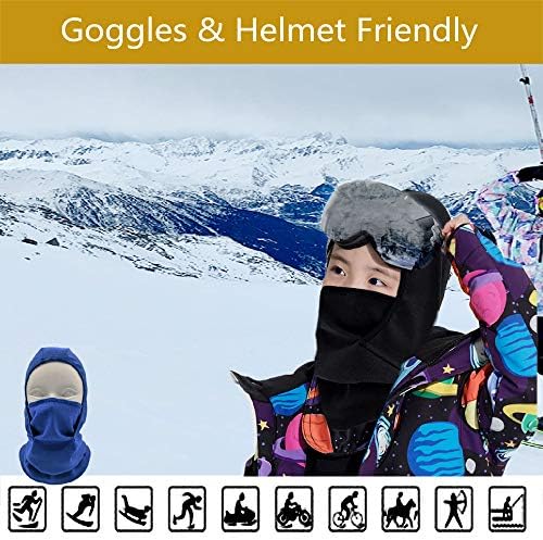 Kids Balaclava Ski Mask Winter Face Warmer for Boys Girls
