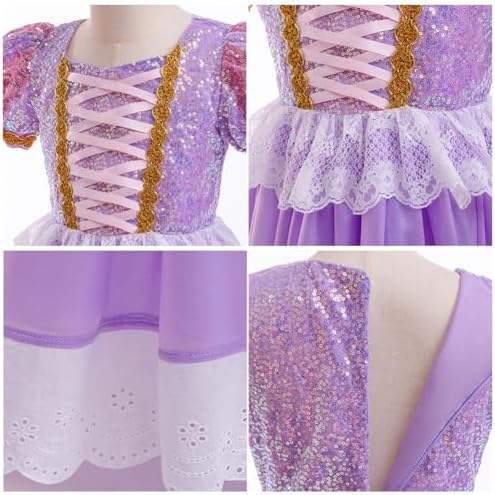 REXREII Sofia Princess Costume for Girls 10-11T
