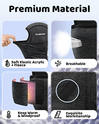 Kids Ski Mask Windproof Balaclava for Ages 2-5