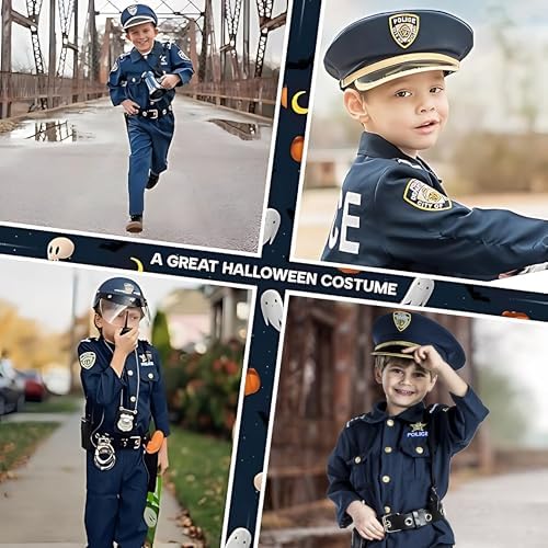 Dress Up America Police Costume for Kids Realistic CopUniform