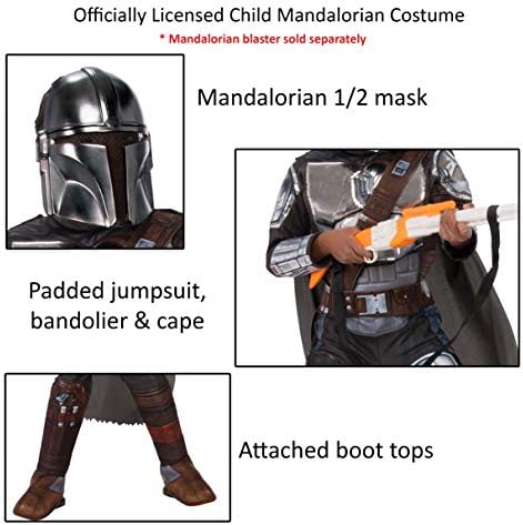 Rubies Star Wars The Mandalorian Beskar Armor Kids Costume