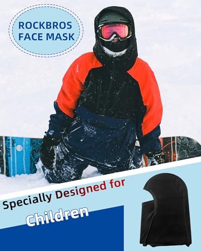 Rockbros Ski Mask for Kids Balaclava Windproof