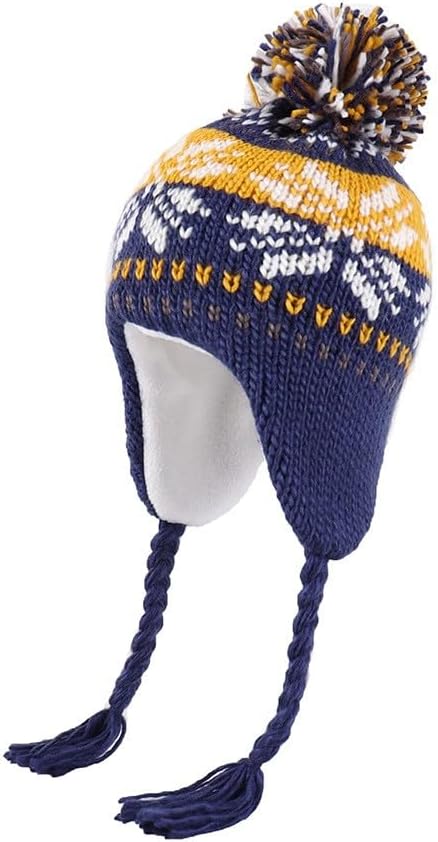 Ear-Hook Knitted Hat
