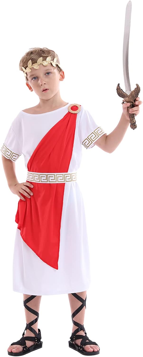 Funivals Toga Costume for Boys Girls