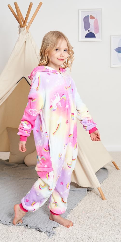 Kids Unicorn Onesie Pajama Costume