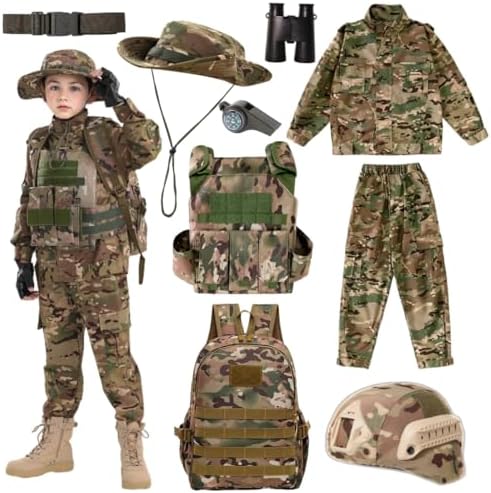 Klocerg Camouflage Soldier Costume