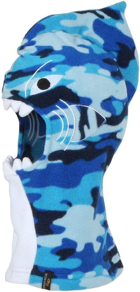 Screamer Jaws Facemask Balaclava Blue