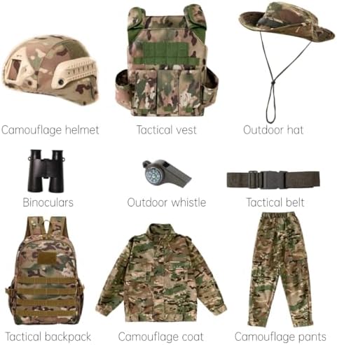 Klocerg Camouflage Soldier Costume