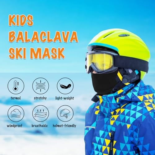 Rooyvany Kids Fleece Balaclava Ski Mask