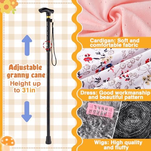 Cosweet Old Lady Costume for Girls