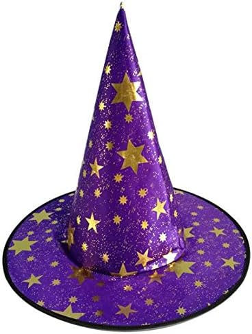GIRLS Halloween Witch Costume Fancy Dress Up with Witch Hat