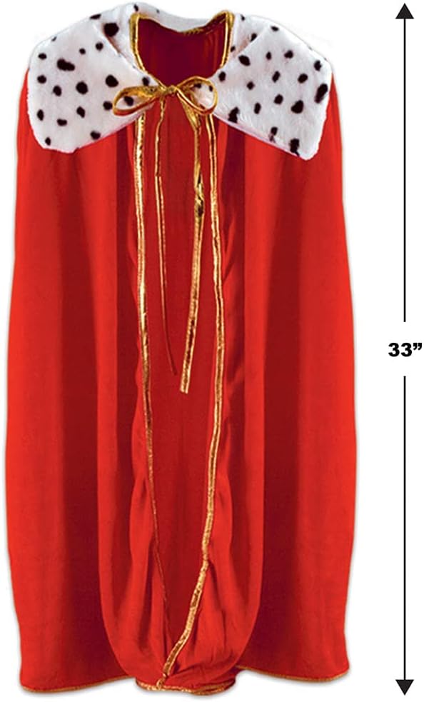 Beistle Child Size Red Halloween Costume Robe