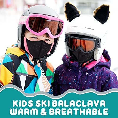 Perfect for Winter Kids Balaclava Ski Mask with Breather Design