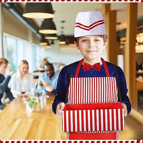Classic Retro 1950s Waiter Costume Set for Kids