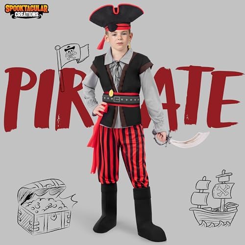 Spooktacular Boys Pirate Costume Accessories for Halloween
