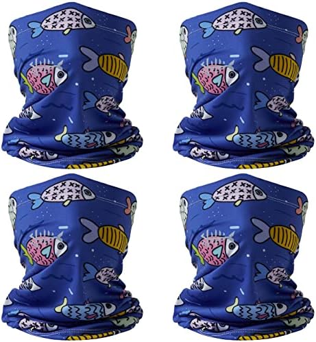 BASSDASH Kids UPF 50 Neck Gaiter with Cycling Mask