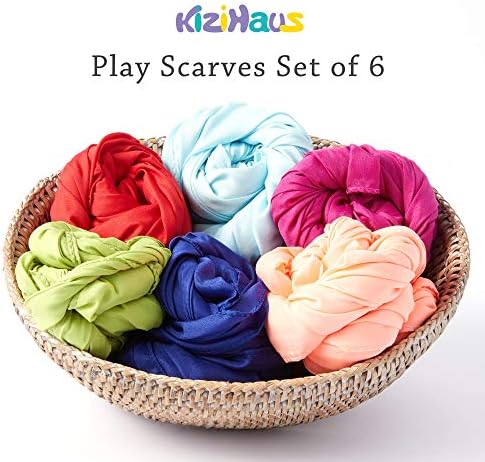 Play Scarves Set of 6 for Kids