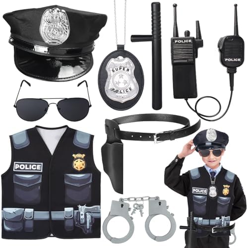 Kyson Police Costume Kit for Boys