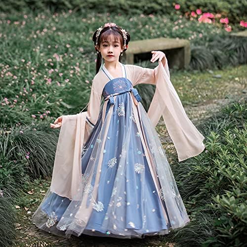 Fairy Hanfu Dresses - Retro Elegance for Kids
