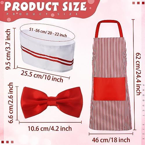 Classic Retro 1950s Waiter Costume Set for Kids