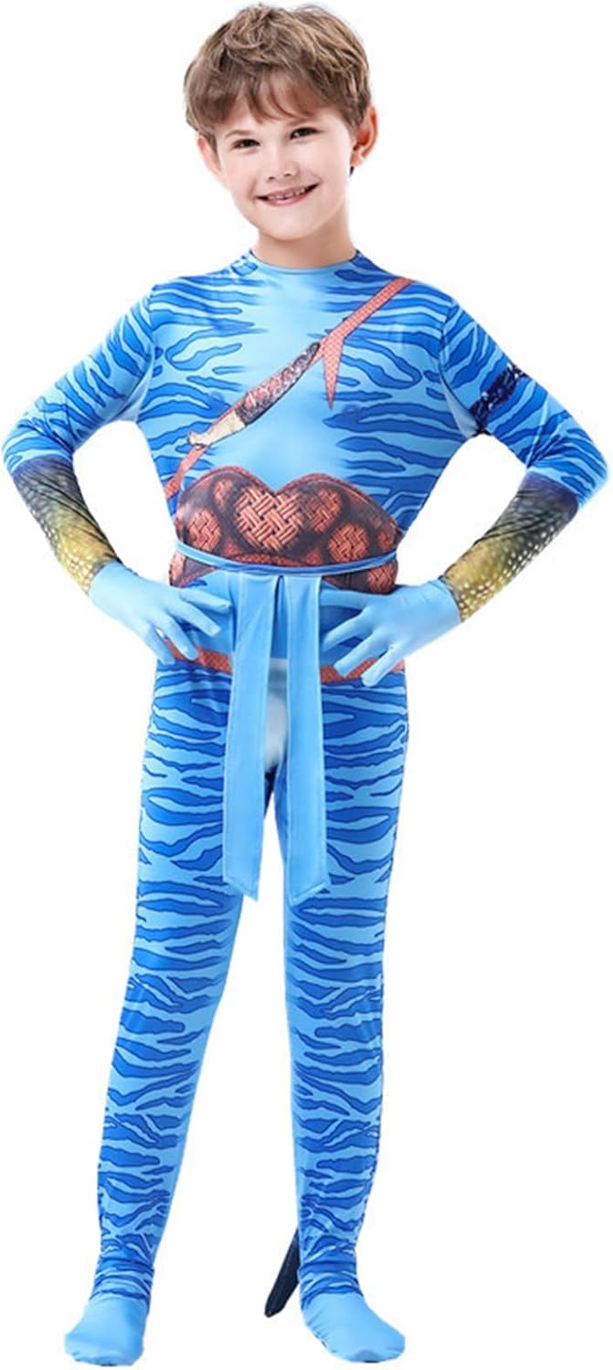 Naeviwth Kids Alien Spandex Halloween Full bodysuit