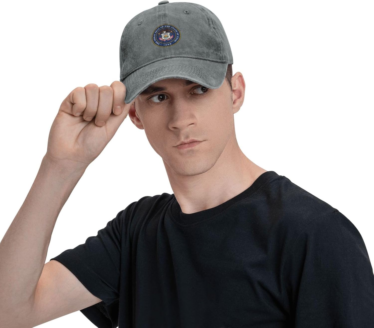Seal of Utah Dad Hat Durable Washed and Comfortable Temporary Hat