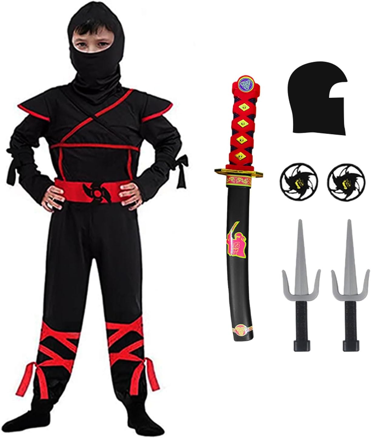 Ninja Pirates Boys Costume Set
