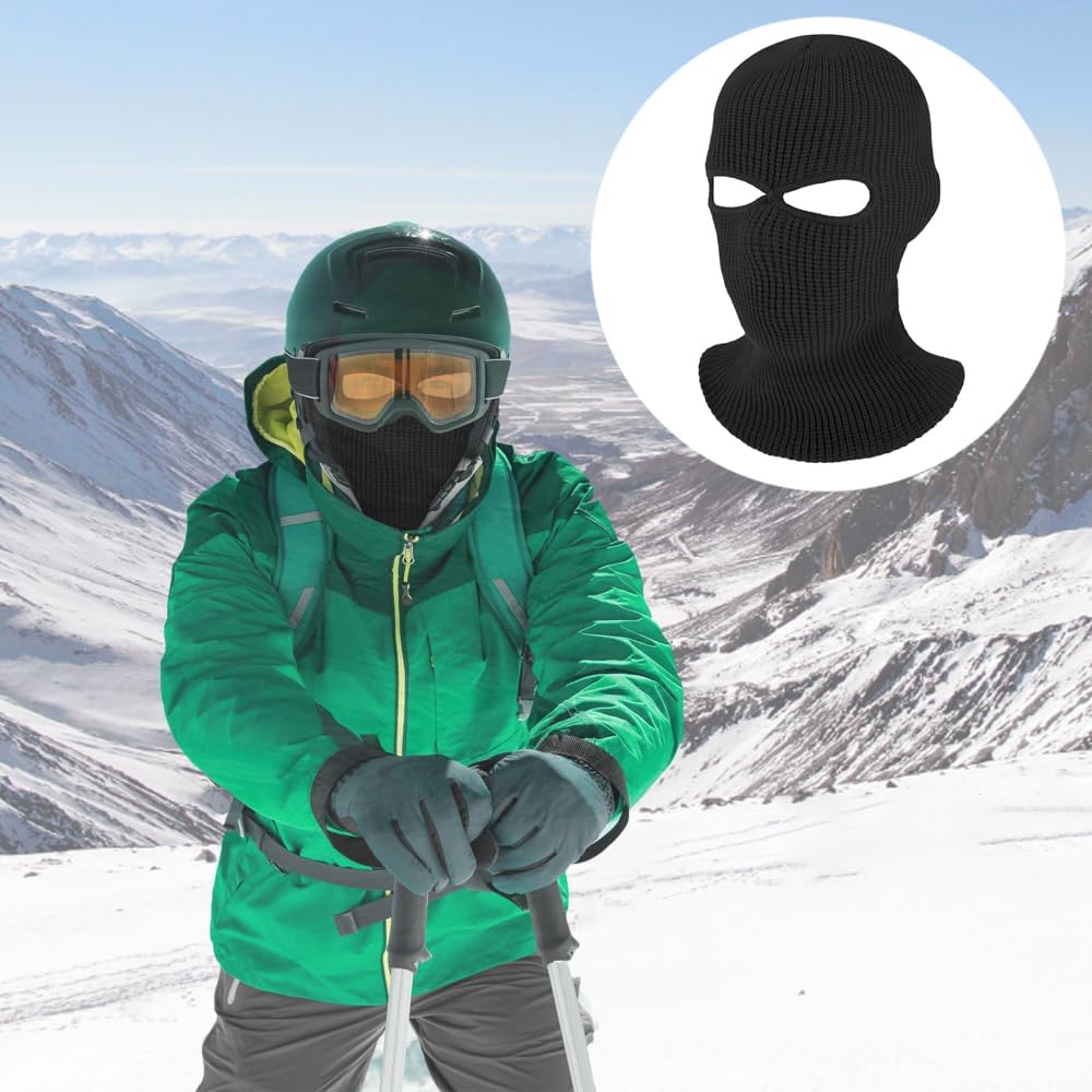 Maoko Kids Knitted Balaclava Winter Ski Face Mask