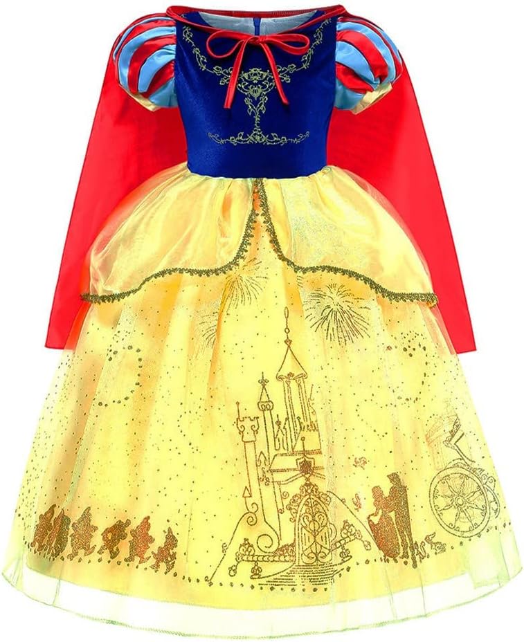 CinheyU Princess Birthday Dress with Accessories