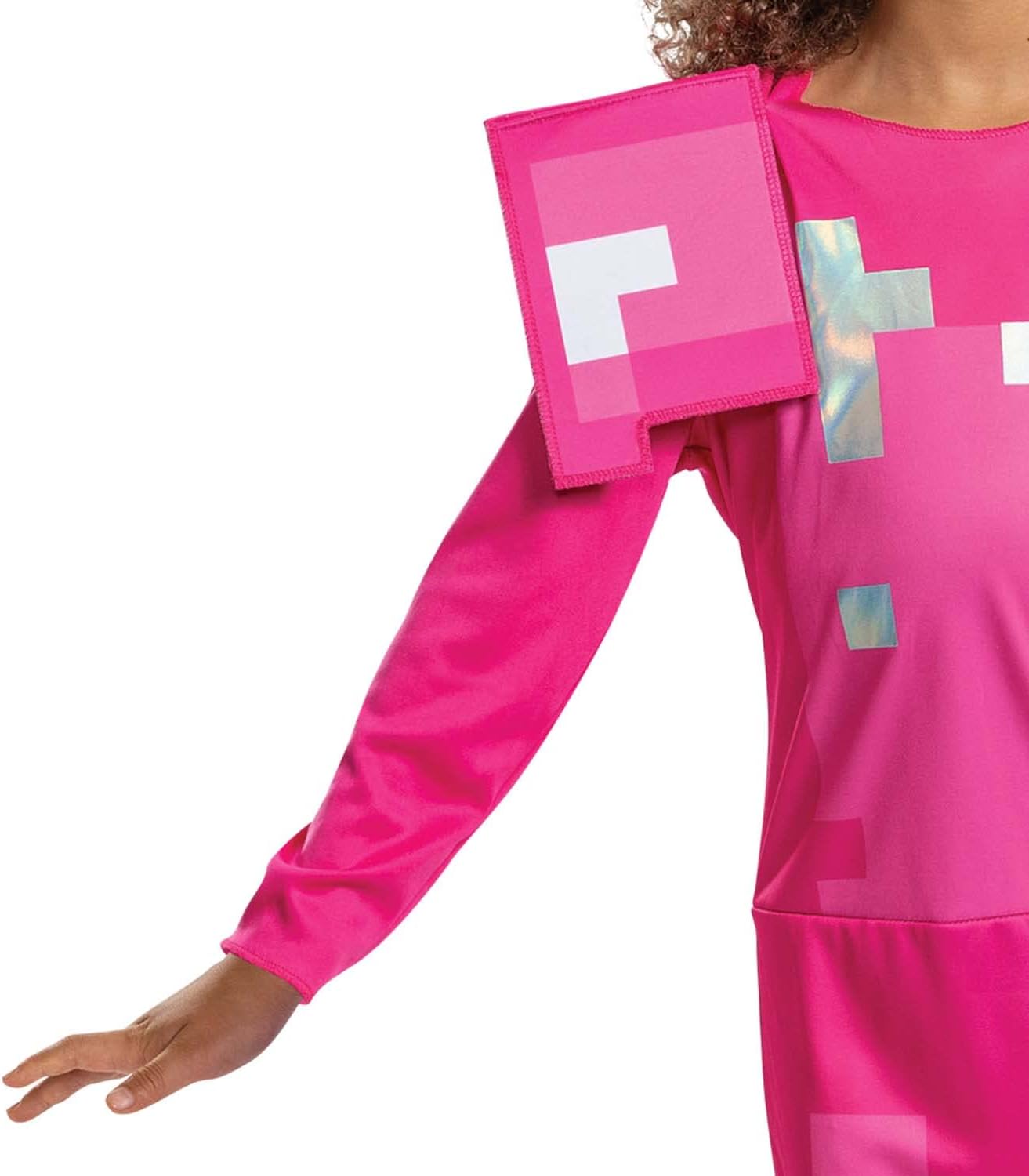 Disguise Pink Armor Minecraft Costume for Girls 1