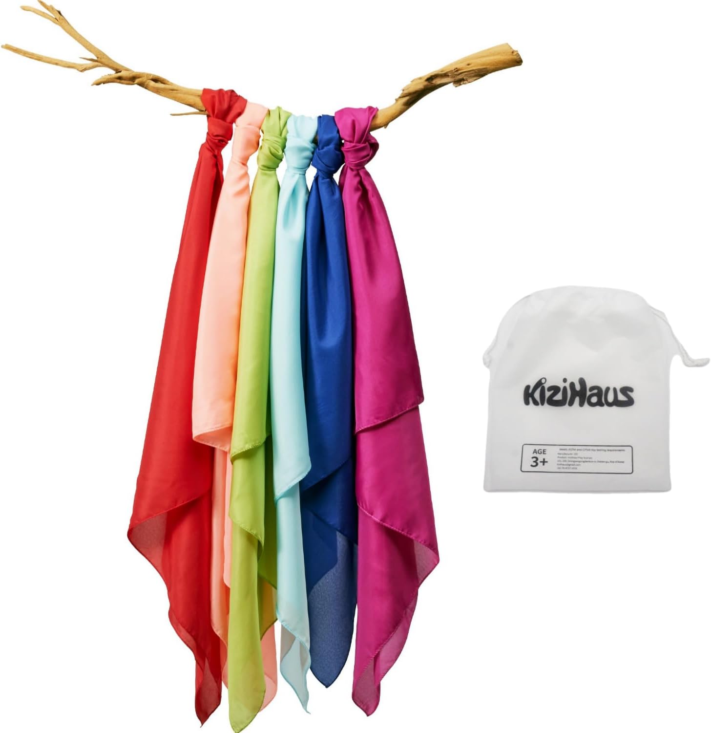 Play Scarves Set of 6 for Kids
