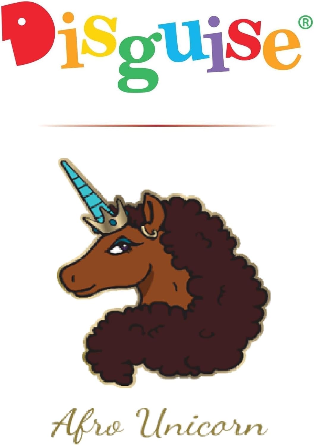 Disguise Girls Afro Unicorn Costume