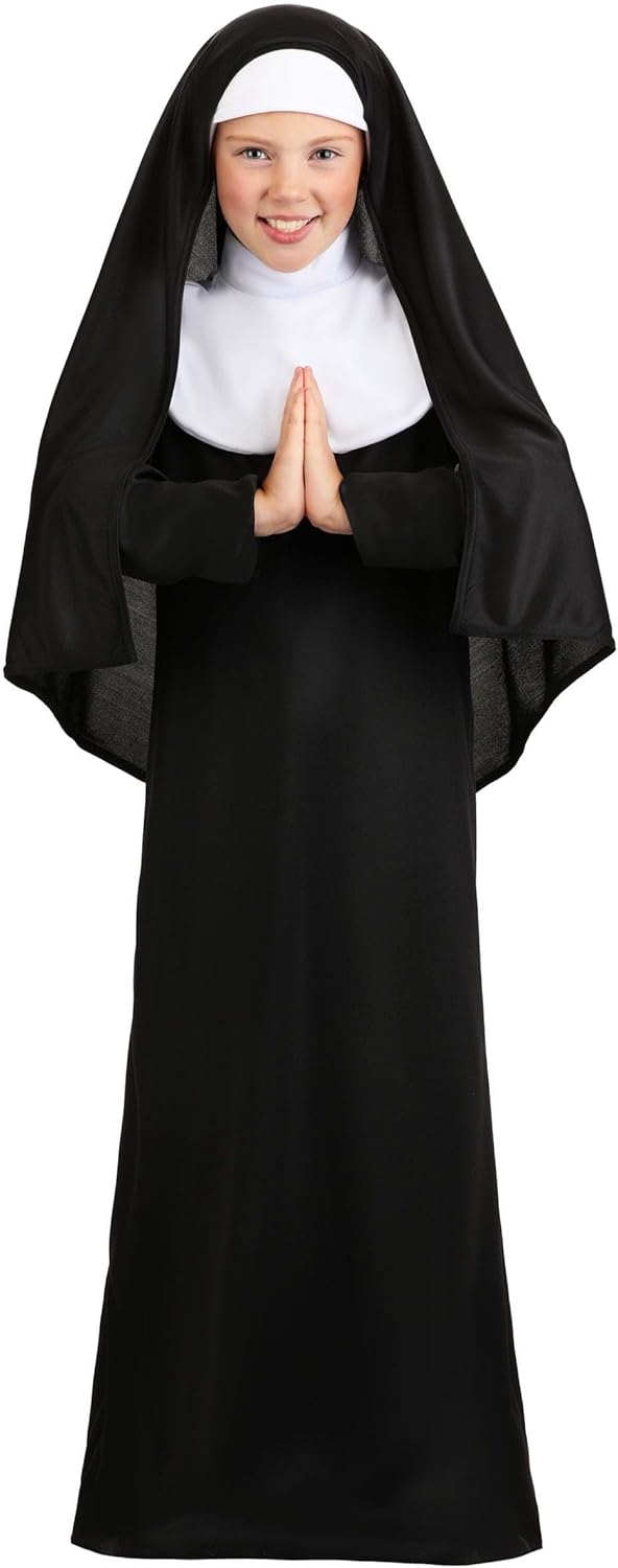 Diva Kids Nun Costume - Faithfully Crafted Enjoyable Day