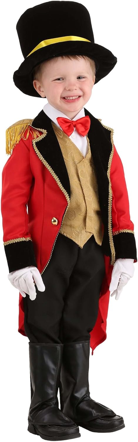 Ringmaster Showman Costume Toddler Stepping into the limelight